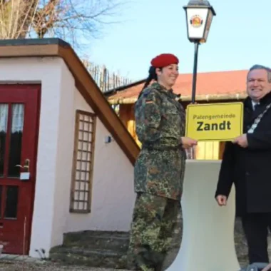 Chefwechsel – Kompanieübergabe in Zandt: Hauptmann Sina Frontuto folgt auf Major Tobias König