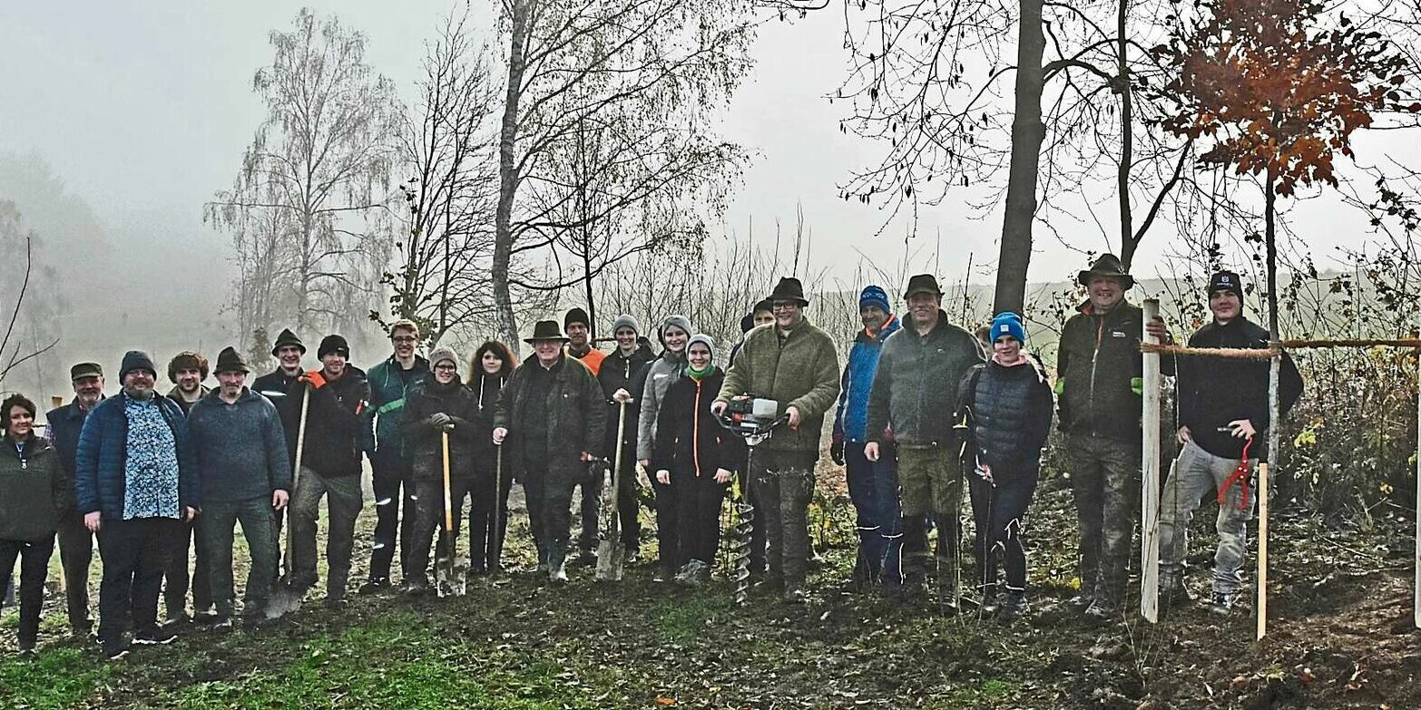 20231116 Heckenpflanz Projekt Trosterau