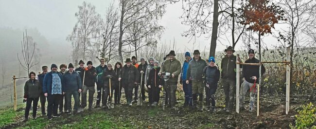 20231116 Heckenpflanz Projekt Trosterau