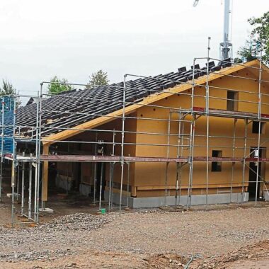 Richtfest für Harrlinger Dorfhaus